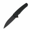 Pro-Tech Malibu Flipper - Black Handle - DLC Wharncliffe - 5103