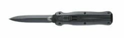 Benchmade Pagan D/E OTF Automatic Knife (3.96" Black) 3320BK