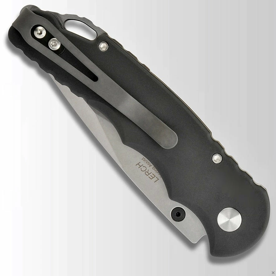 Protech Tactical Response TR-5 Lerch Spring Assist Stonewashed S35VN Button Lock Folder TR-5 SA.1 4 Protech Tactical Response TR-5 Lerch Spring Assist Stonewashed S35VN Button Lock Folder TR-5 SA.1 - Image 2