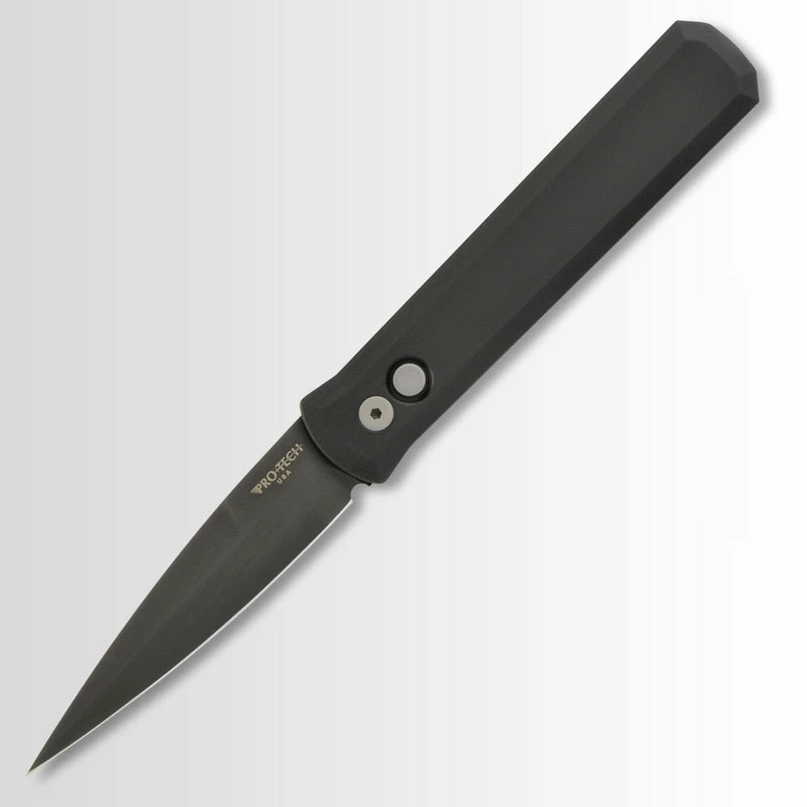 Pro-Tech Godfather Automatic Knife Black (4" Black) 921 3 Pro-Tech Godfather Automatic Knife Black (4" Black) 921