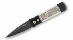 Protech Godson Steampunk Automatic (3.15" Black DLC) 7SP-2