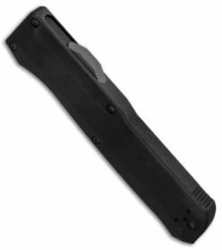 Benchmade 4700 Precipice D/A OTF Automatic Knife (3.4" Satin) -GEARBARREL Sales Benchmade 4700 Precipice DA OTF Satin BHQ 51643 jr spine thumb