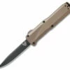 Benchmade 4600DLC-1 Phaeton D/A OTF Automatic Knife FDE (3.45" Black DLC) -GEARBARREL Sales Benchmade Phaeton DA OTF FDE Black DLC 4600DLC 1 BHQ 51640 jr 2 thumb