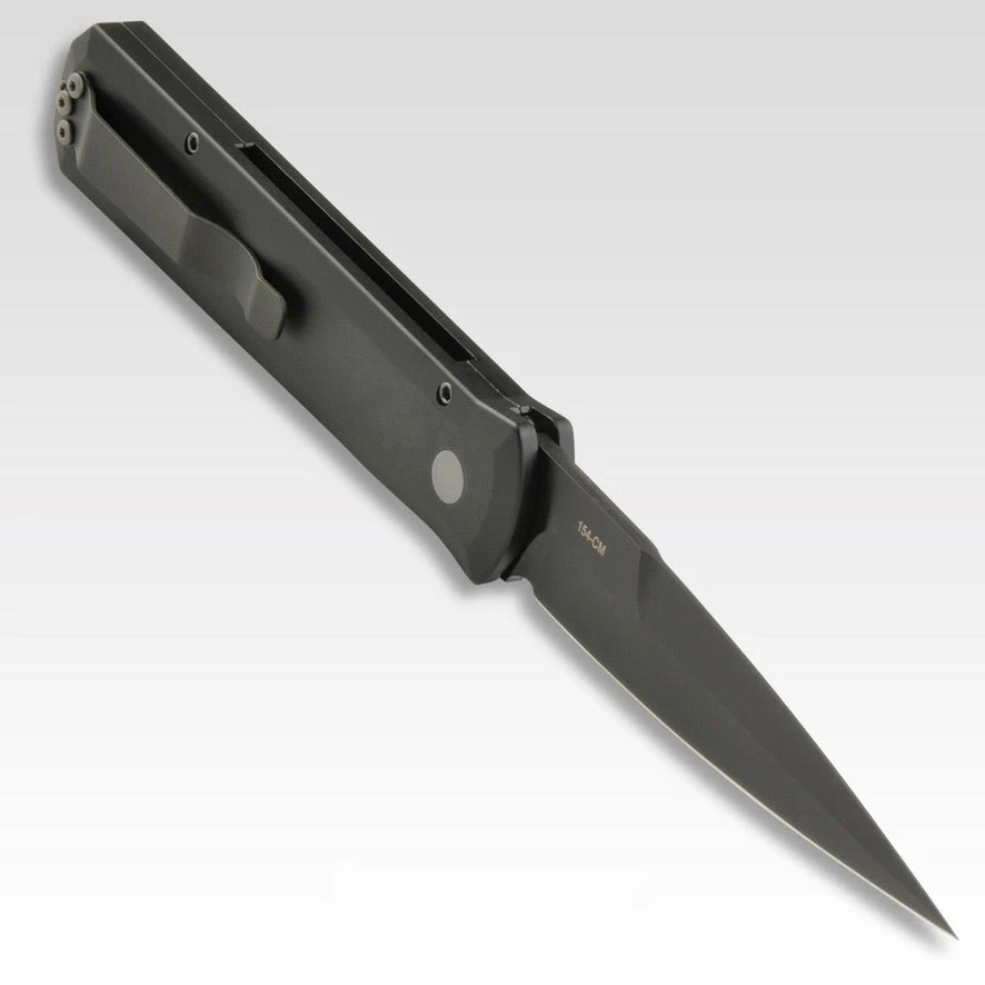 Pro-Tech Godfather Automatic Knife Black (4" Black) 921 4 Pro-Tech Godfather Automatic Knife Black (4" Black) 921 - Image 2