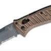 Benchmade Presidio II AUTO Folding Knife Gray Drop Point Combo, Burnt Bronze Aluminum Handles - 5700SGY-1 ( 3.72" CPM-M4) -GEARBARREL Sales F95166B0 B2E3 4633 8260 30D140F899B0 1 105 c