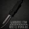 2020 Heretic Knives Hydra OTF Automatic Knife Black (3.625" 2 Tone DLC) 2 2020 Heretic Knives Hydra OTF Automatic Knife Black (3.625" 2 Tone DLC) -GEARBARREL Sales H007 11A T