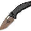 Heretic Knives Martyr Recurve Automatic Knife Black PVD Tactical (3" Bronze) H012-7A-T -GEARBARREL Sales Heretic Knives Martyr Recurve Auto Black PVD Tactical Bronze H012 7A T BHQ 81320 jr thumb