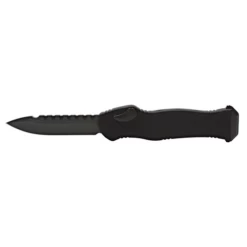Heretic Knives Hydra OTF Automatic Knife Black (3.625" DLC) -GEARBARREL Sales Hyrda DLC