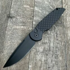 Pro-Tech TR-3 X1 Operator Automatic Knife Fish Scale (3.5" Black)