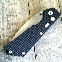 Strider + Protech SnG Automatic Knife Knurled (3.5" Stonewash) 2405 -GEARBARREL Sales IMG 1846