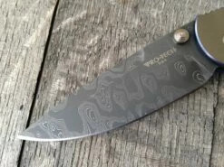Protech TR-3 Manual Integrity Folder Custom Knife (3.5" Damascus) 7721-DM -GEARBARREL Sales IMG 3319
