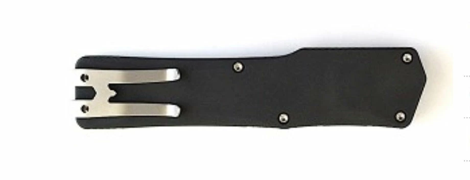 Heretic Knives Cleric Dagger OTF Automatic Black (3.5" Stonewash) 5 Heretic Knives Cleric Dagger OTF Automatic Black (3.5" Stonewash) - Image 3