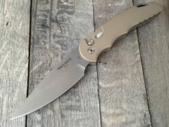 Protech TR-4.31 D2 Tactical Response 4 (4" Stonewash CPM-D2)
