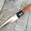 Protech Godfather Automatic Knife Black W/ Maple Burl (4" Satin Plain) 906 2 Protech Godfather Automatic Knife Black W/ Maple Burl (4" Satin Plain) 906 -GEARBARREL Sales IMG 5168