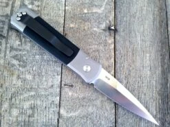 Protech Godson Knife Grey Handle W/ Black G-10 (3.2" Satin Plain) 700 5 Protech Godson Knife Grey Handle W/ Black G-10 (3.2" Satin Plain) 700 -GEARBARREL Sales IMG 5294