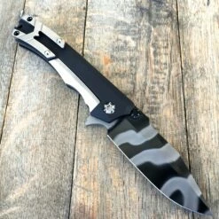 Heretic Knives Wraith Commando Striped Black H001-4A-CT -GEARBARREL Sales IMG 9521