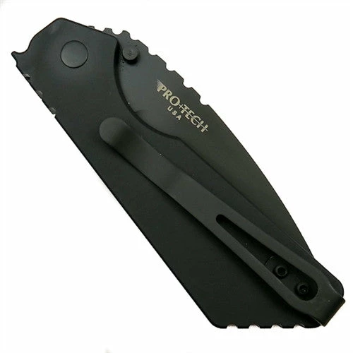 Strider + Protech PT Automatic Knife Black (2.75" Black) 4 Strider + Protech PT Automatic Knife Black (2.75" Black) - Image 2