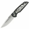 Protech TR-3 Shaw Skull Automatic Coin Struck Inlay (3.5" Satin) TR-3.41 1 Protech TR-3 Shaw Skull Automatic Coin Struck Inlay (3.5" Satin) TR-3.41 -GEARBARREL Sales PTTR3.41SKULL 2T