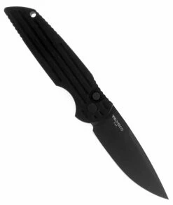 Pro-Tech TR-3 L2 Left Handed Grooved Handle Black Tactical