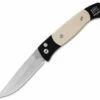 Pro-Tech Brend 2 Small Auto Tuxedo Knife Ivory Micarta (2.9" Satin) 1251 -GEARBARREL Sales Protech Brend 2 Tuxedo Ivory Micarta Satin BHQ 1222 er thumb