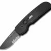Protech Calmigo CA Legal Automatic Knife Black (1.9" Black Serr) -GEARBARREL Sales Protech Calmigo CA Legal Black Black Serr 2206 BHQ 72103 jr thumb