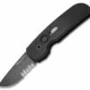 Pro-Tech 2206 Calmigo Cali-Legal Auto Knife, 154CM Part Serrated -GEARBARREL Sales Protech Calmigo CA Legal Black Black Serr 2206 BHQ 72103 jr thumb cf152e12 b285 418b 9232 e747e363c6cf