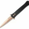Protech Large Don Automatic Knife Black (4.5" Rose Gold) 1921-RG -GEARBARREL Sales Protech Large Don Auto Black Rose Gold BHQ 108529 jr thumb
