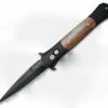 Protech Large Don Automatic Knife Koa Wood (4.5" Black) 1907-KOA -GEARBARREL Sales Protech Large Don Auto Koa Wood Black 1907 KOA BHQ 80347 jr large
