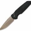 Protech TR-3.48 Tactical Response Automatic Knife Black (3.4" Desert Tan) -GEARBARREL Sales Protech Tactical Response Black Desert Tan TR 3.48 BHQ 71940 jr thumb