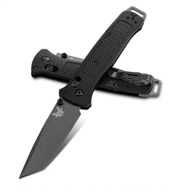 Benchmade Bailout AXIS Lock Knife Black Grivory (3.38" Gray) 537GY 3 Benchmade Bailout AXIS Lock Knife Black Grivory (3.38" Gray) 537GY
