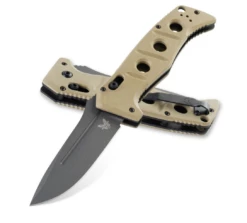 Benchmade 2750GY-3 Auto Adamas Gray Cruwear Sand G10 AXIS Lock Folder