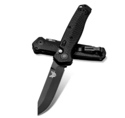 Benchmade Mediator Automatic Knife Black G-10 (3.3" Black) 8551BK