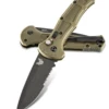Benchmade Claymore Auto Knife OD Green Grivory (3.6" Black Serr) 9070SBK-1