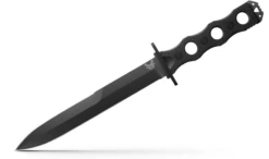 GEARBARREL Sales 42 Benchmade SOCP 185BK Fixed Blade G-10 Black (7.1" Black)