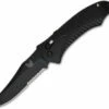 Benchmade 9555SBK Rift Automatic Knife (3.67" Black Serr) -GEARBARREL Sales benchmade 9555sbk osborne rift auto axis thumb