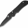 Benchmade Mini Auto-Stryker Automatic Knife (2.95" Black) 9501BK Next Gen -GEARBARREL Sales benchmade mini auto stryker 9501bk cm thumb