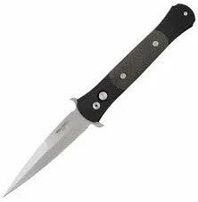 Protech The Don Automatic Knife Carbon Fiber + Clip (3.5" Satin) 1704