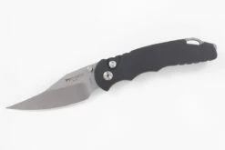 Protech TR-5 Lerch Spring Assisted Knife Black (3.25" Stonewash) SA.1