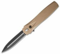 Protech Dark Angel OTF Automatic Desert Sand (3.7" Black) 3232 Black
