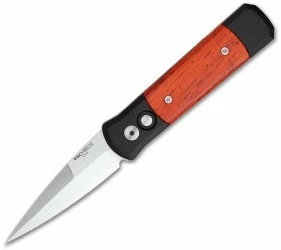 Protech Godson Automatic Knife Cocobolo (3.15" Satin) 706-C -GEARBARREL Sales protech 706 c godson bhq 3155 jr thumb
