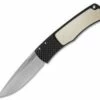 Protech Magic BR-1 "Whiskers" Automatic Knife Tuxedo (3.125" Stonewash) BR-1.51 -GEARBARREL Sales protech br 1 51 whiskers tuxedo ivory micarta stonewash jm thumb