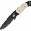 Protech Brend 3 Tuxedo Automatic Knife Ivory Micarta (3.75" Black) 1352 -GEARBARREL Sales protech brend 1352 thumb
