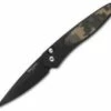 Protech Newport Automatic Knife Camo G-10 (3" Black) 3425 -GEARBARREL Sales protech newport black handle camo g10 black blade thumb