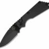 Strider + Protech SnG Automatic Knife Solid Black Aluminum (3.5" Black) 2403 -GEARBARREL Sales protech strider 2403 cm thumb
