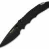 Protech TR-4 Tactical Response Button Lock Manual Knife (4" Black) TR-4MA.3 -GEARBARREL Sales protech tactical responce 4 black plain manual tr 4ma3 thumb