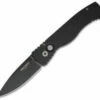 ProTech TR-2.3 Black Handle, DLC Black Coated Blade, PLAIN Edge -GEARBARREL Sales protech tr 2 3 cm thumb