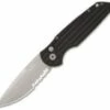 Protech Tactical Response III Black TR-3 PS W/ Grooves (3.5" Bead Blast Serr) -GEARBARREL Sales protech tr 3ps serr thumb