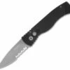 TR-2.2 Protech Tactical Response 2 Automatic Knife (3.2" Bead Blast Serr) -GEARBARREL Sales tr 2.2 protech tactical response 2 thumb